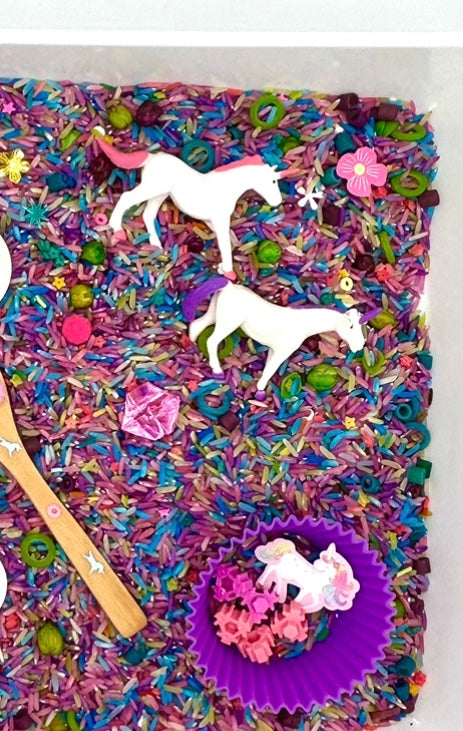 Unicorn Sensory Bin