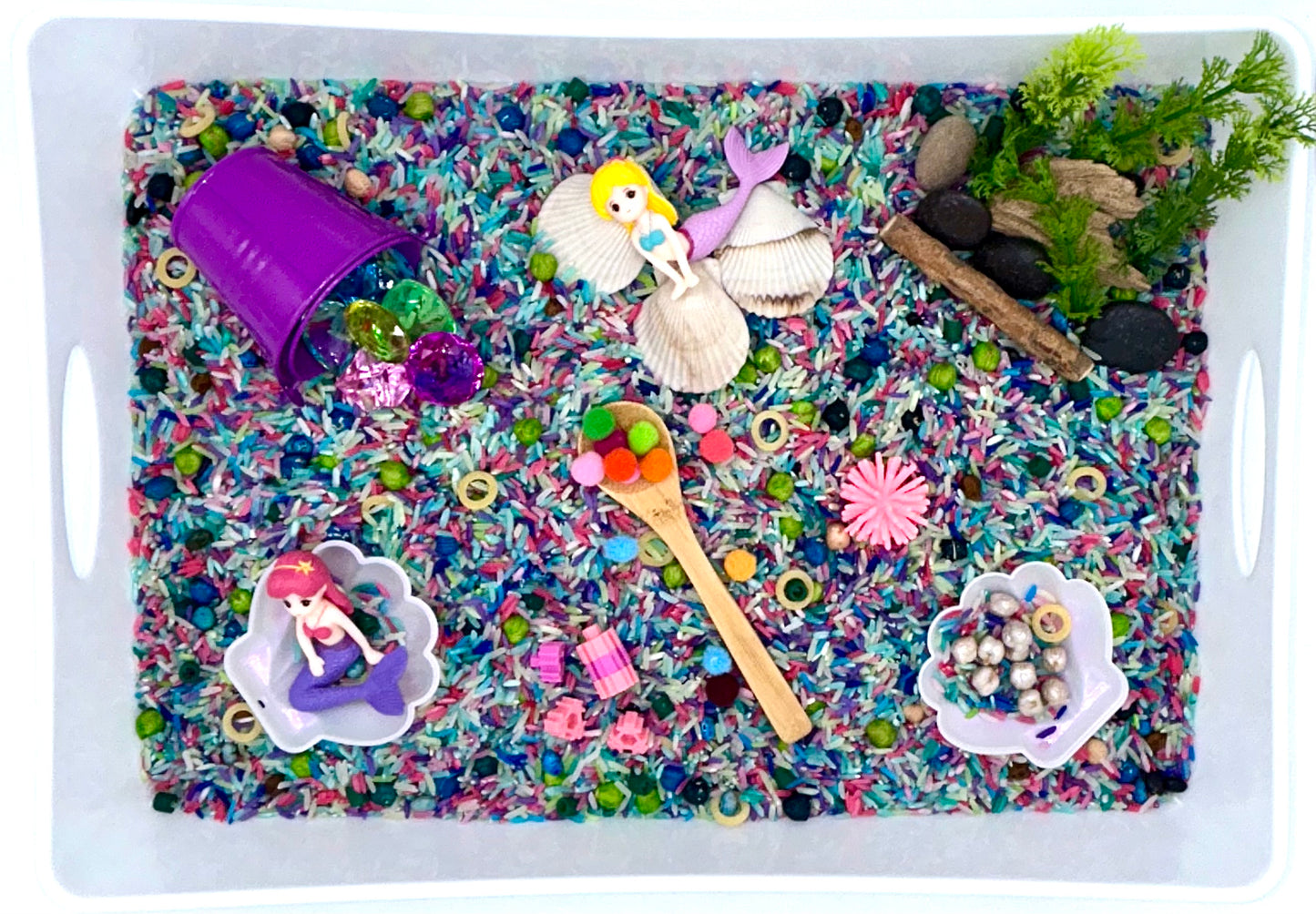 Mermaid Sensory Bin