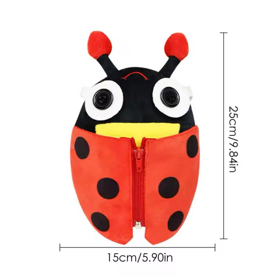 LadyBug Buckle Pillow