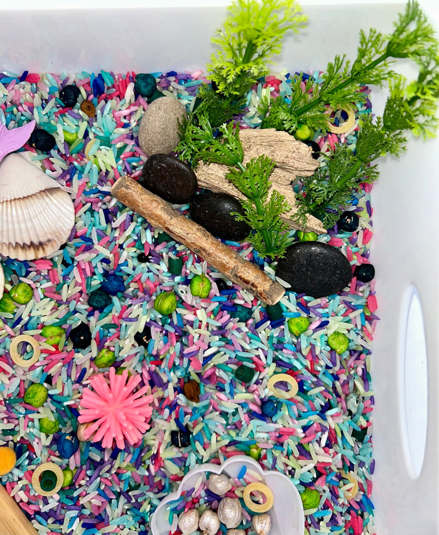 Mermaid Sensory Bin